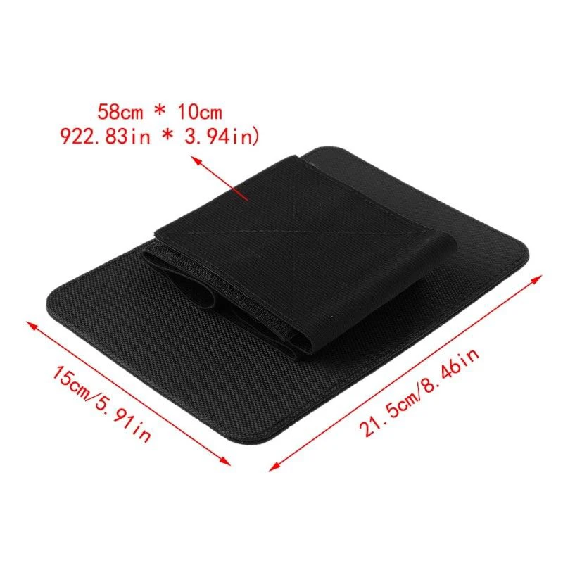 

Universal Car Headrest Mount Holder with Silicone Holder Net for 7-8Inch Tablet VDX99
