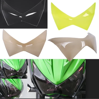 

for Kawasaki Z800 Z300 Z250 2013 2014 2015 Accessories Front Headlight Lamp Shell Dust Cover Lens Protector ABS Z-300 Z-800