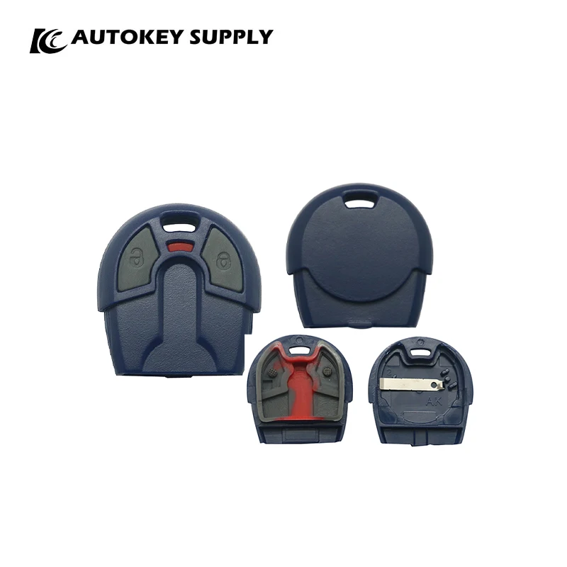 Per Fiat (Px52) 2 pulsanti Shell bianco blu Autokeysupply AKBPS114 - H9070393b3edd4f3f834fae47bc22ecc4K