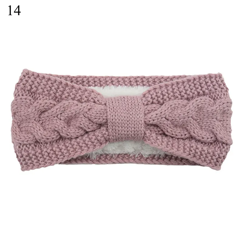 bridal hair clip Autumn Winter Twist Cross Knot Hairband Woolen Knitted Headband For Women Solid Color Ear Warmer Button For Mask Holder Headwrap ladies head wraps Hair Accessories