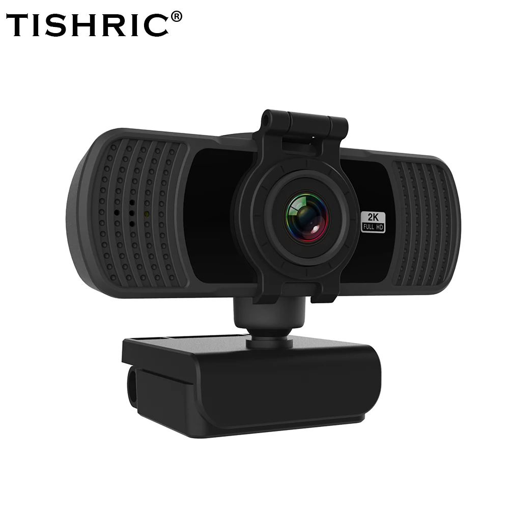 

TISHRIC Pc-c6 Web Cam Web Camera With Microphone Webcam 1080p Cover 2K Web Camara For Pc Video Call Live Broadcast