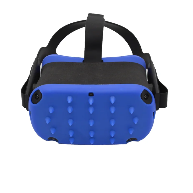 Силиконовый защитный чехол для шлема VR гарнитуры очков Oculus Quest мягкая резиновая