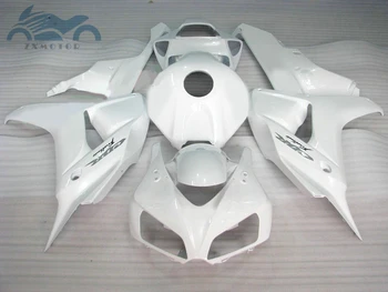 

Free custom Injection fairing kit fit for Honda CBR 1000RR 2006 2007 CBR1000RR 06 07 white ABS plastic fairing kits parts XY08