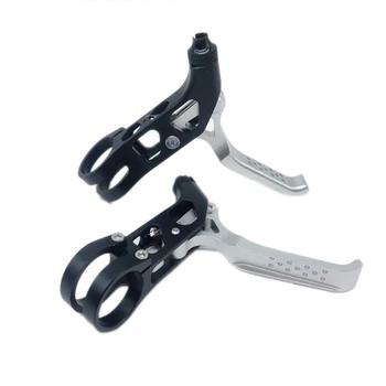 

1 Pair Bike Brake Lever for Brompton Folding Bicycle V Brake Levers Aluminum Alloy Brake Lever