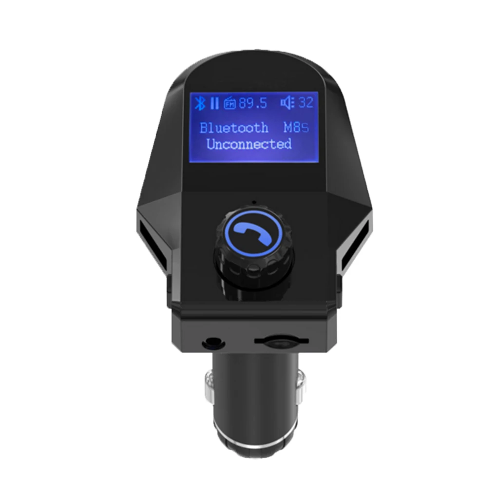 M8S большой светодиодный экран 5V 2.5A Bluetooth автомобильное зарядное устройство Handfree Aux аудио автомобильный MP3 музыкальный плеер
