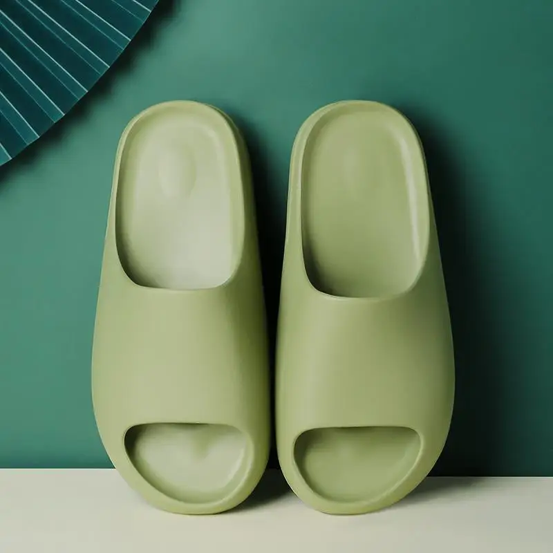 2021 de los hombres no slip zapatillas verano personalidad desodorante moda cómodo suave y grueso casuales de fondo Zapatillas de casa