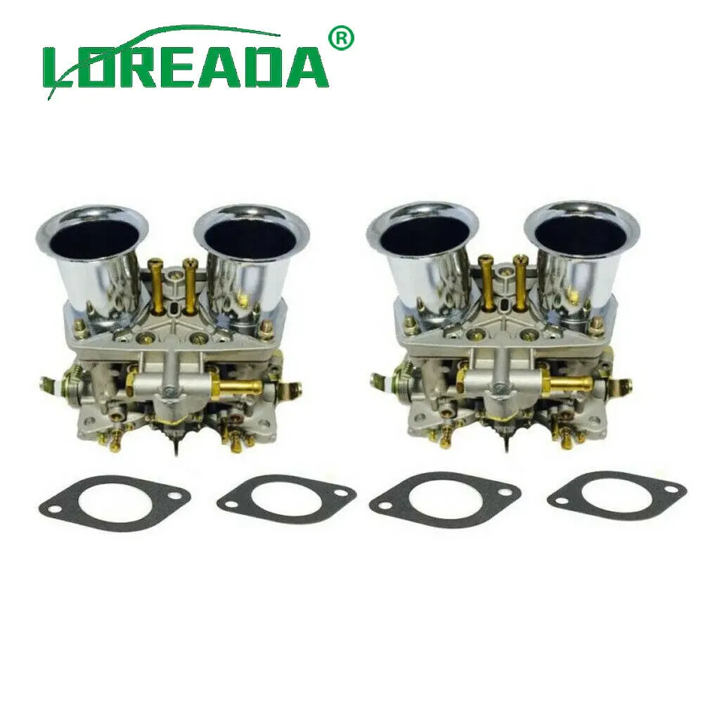 2PCS X 40 IDF CARBY Carburetor 2 Barrel For WEBER 40 IDF For Bug Volkswagen Beetle Fiat
