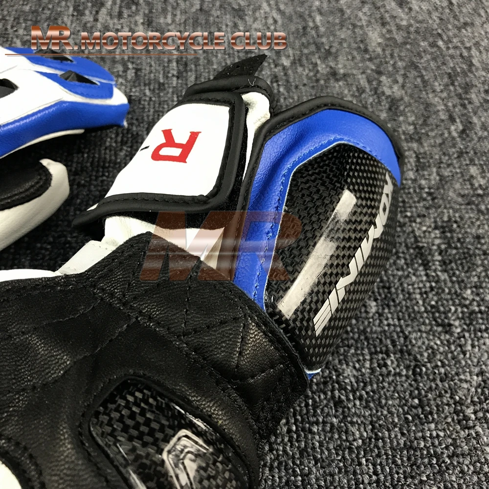 Guantes de motocross resistentes al desgaste de la pantalla tartil de cuero para motocicleta de verano GK-198