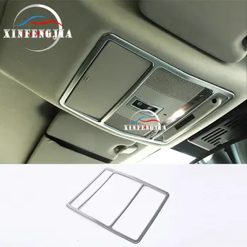 

Chrome Front Reading Light Lamp Frame Trim For Land Rover Discovery Sport 15-18