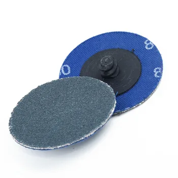 

25Pcs 2 Inch 80 Grit Green Zirconia Quick Change Roll Lock Sanding Disc