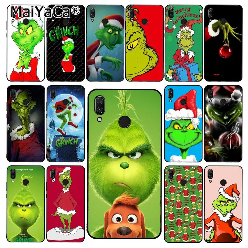 

MaiYaCa Green ofMonster Grinch Phone Case for Xiaomi Redmi4X 6A S2 Go Redmi 5 5Plus Note4 Note5 7 Note6Pro