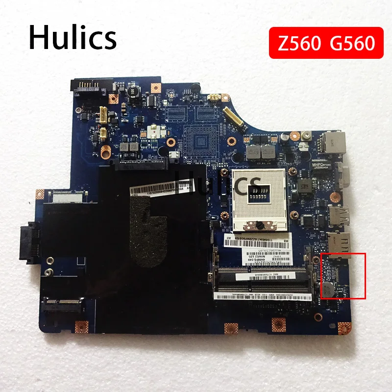 Hulics оригинальный NIWE2 LA 5752P материнская плата подходит для Lenovo Z560 G560 Материнская