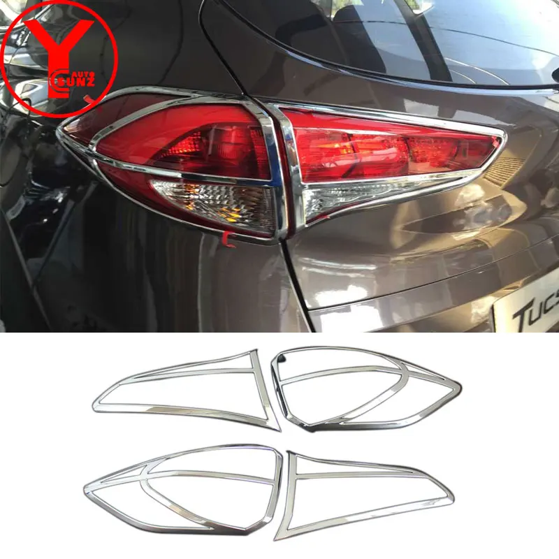 YCSUNZ ABS задний фонарь Крышка лампы для hyundai tucson 2016 2017 аксессуары хром Автозапчасти