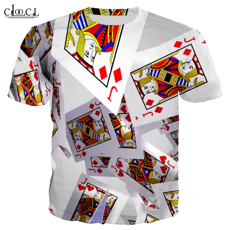 

Summer Men T Shirt GamblingLas Vegas Poker Playing Cards Print T Shirt/Hoodies/Sweatshirts Unisex Harajuku Style Streetwear Tops