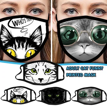 

1PC FaceMasks Masks Cloth mascarillas Mouth Cover Face Mask Washable masque Reuseable mascherina mascarilla halloween mask