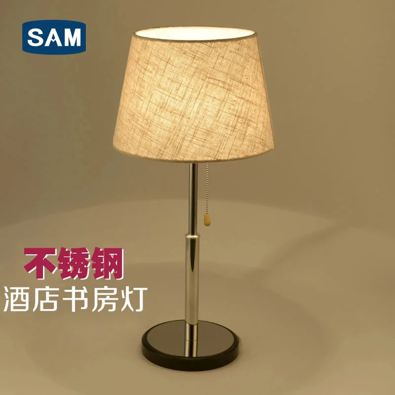 

Modern simple bedside table atmospheric table lamp hotel guest room bedroom desk lamp living room model room ceul