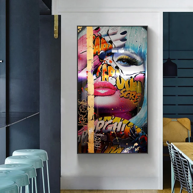 Canvas Paintings Pop Art, Pop Art Canvas Prints