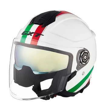 

Motorcycle Helmet Chopper 3/4 Open Face Vintage Helmet Moto Casque Casco Capacete Men Women Scooter Motorbike Helmet