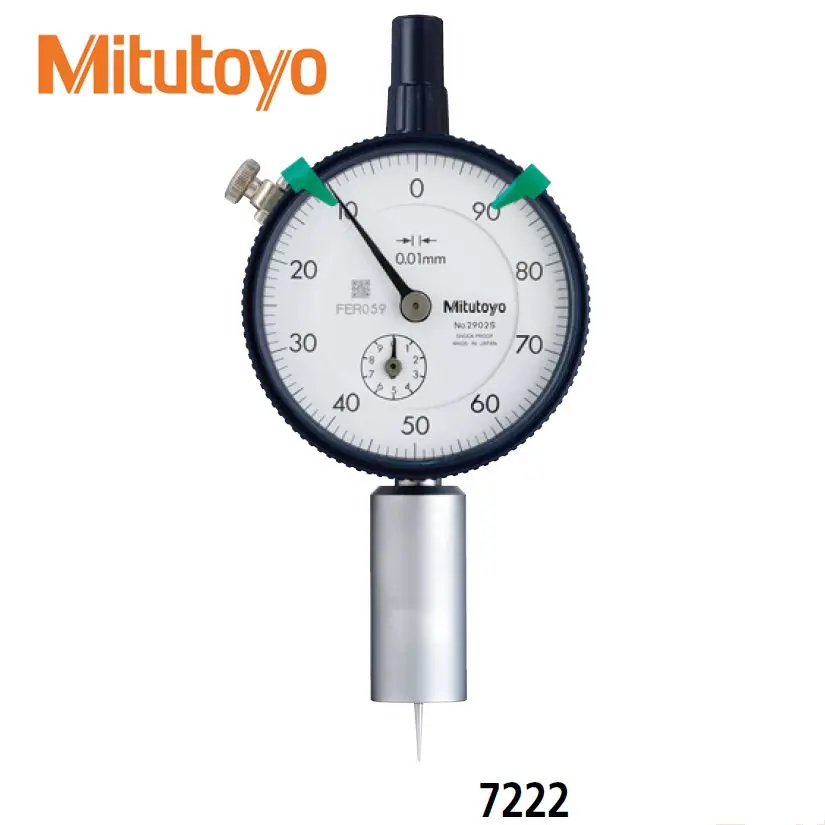 Mitutoyo Dial Depth Gage7222A Dial Indicators Depth Gauges010mm 0