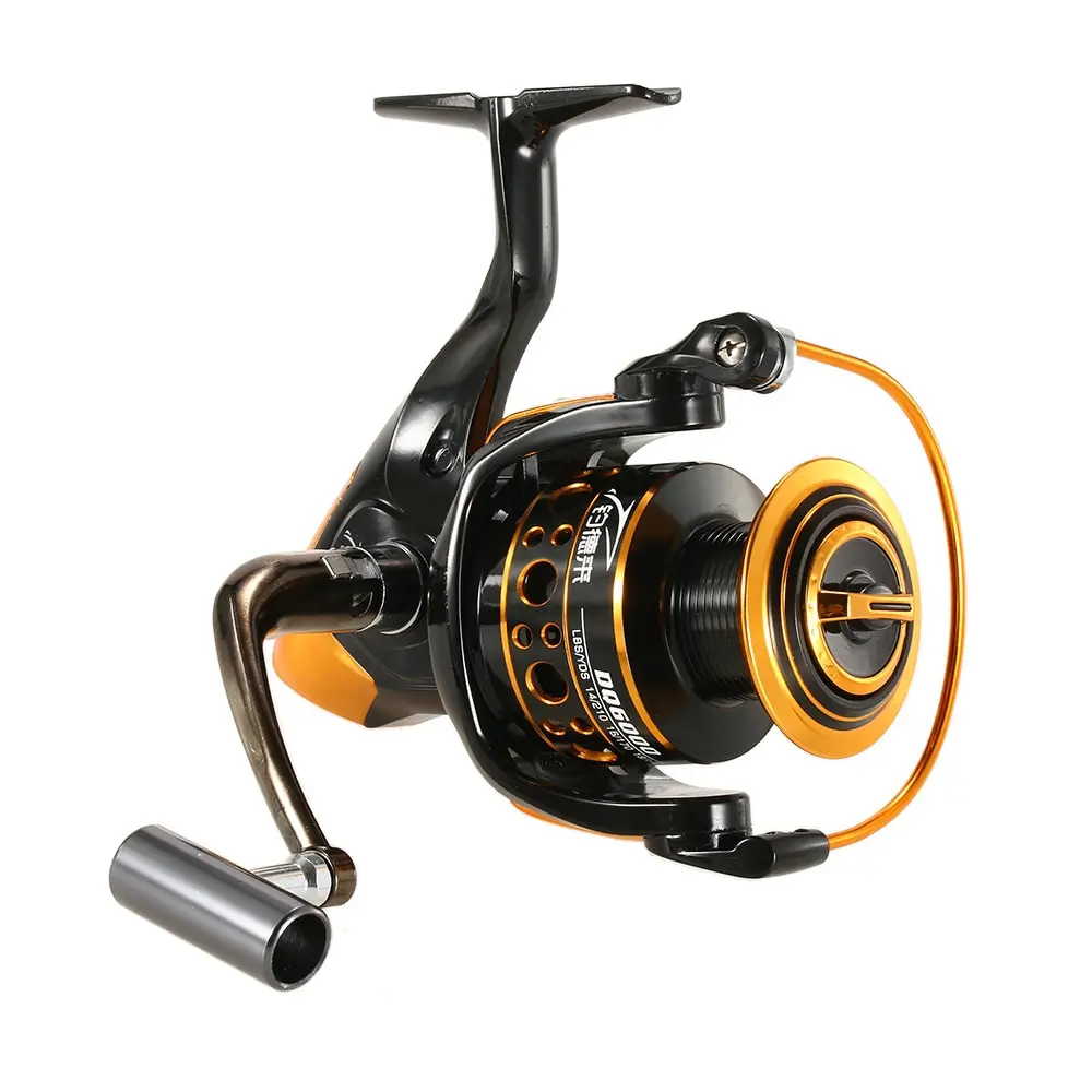 

FDDL 12+1BB Ball Bearings Fishing Reel 5.2:1 Spinning Fishing Reel Metal Spool Fishing Reel Left/Right Interchangeable Handle
