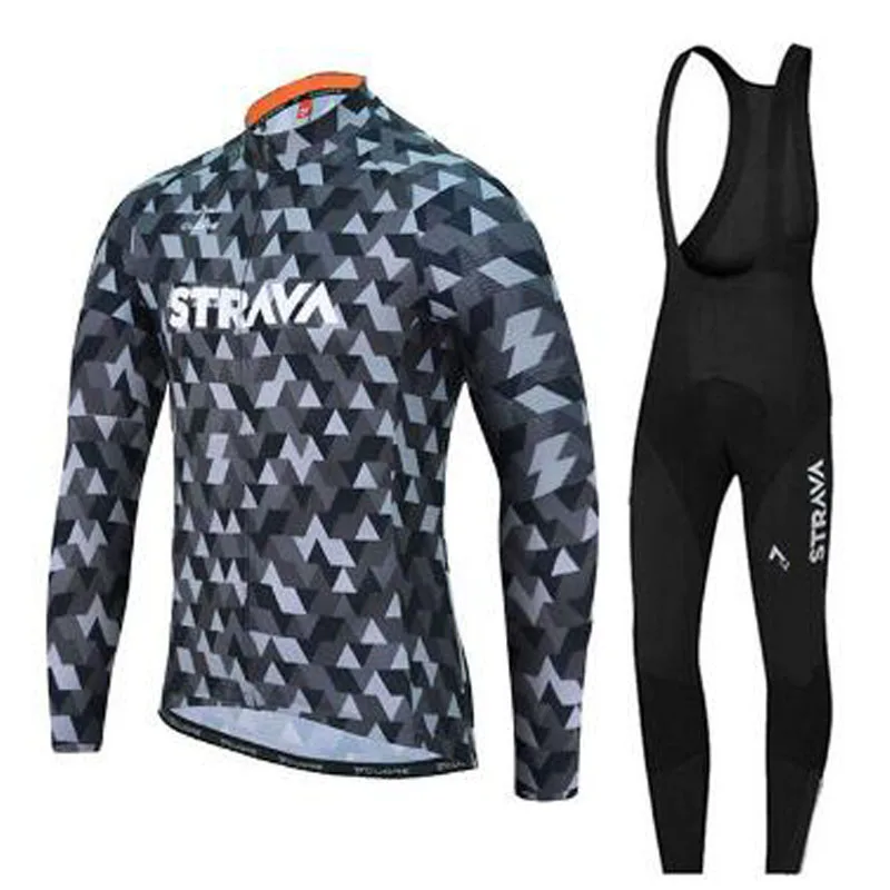5 Новинка, Весенняя дышащая велосипедная майка Strava, комплект, для улицы, MTB, велосипедная одежда, Майо, Ropa Ciclismo, Мужская велосипедная одежда с длинным рукавом - Цвет: 5