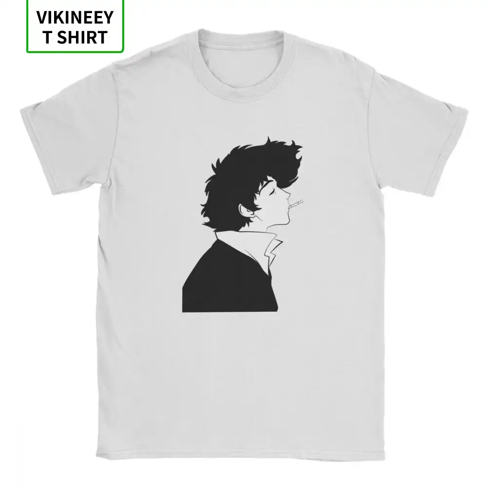 Men T Shirt Cowboy Bebop Vintage Cotton Tee Shirt Short Sleeve Men T Shirt Cowboy Bebop Vintage Cotton Tee Shirt Short Sleeve