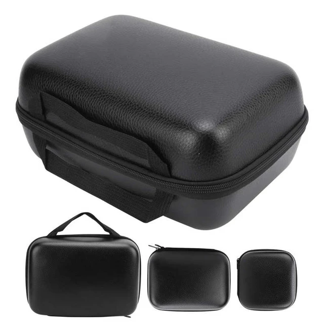 Fishing Bag Reel Box Shockproof Waterproof Fishing Tackle Storage Case PU  Leather Hard Fishing Reel Protective