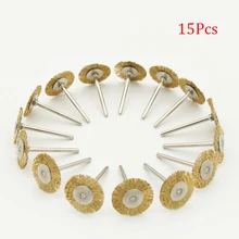 45 шт. медная проволока полировка колеса щетка барабана полный набор для роторного инструмента Горячая K6F4