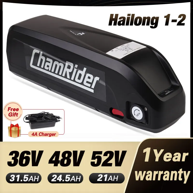 Online store Original 48V Battery 52V ebike Battery Hailong Downtube