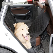 Чехол для на автомобильное сиденье для перевозки собак вид сетки водонепроницаемый переноска для домашних животных автомобиль заднее сиденье коврик Гамак Подушка протектор товары для домашних животных Путешествия