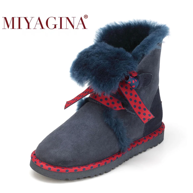 Женские зимние сапоги из натуральной овечьей кожи с натуральным мехом|warm shoes|snow