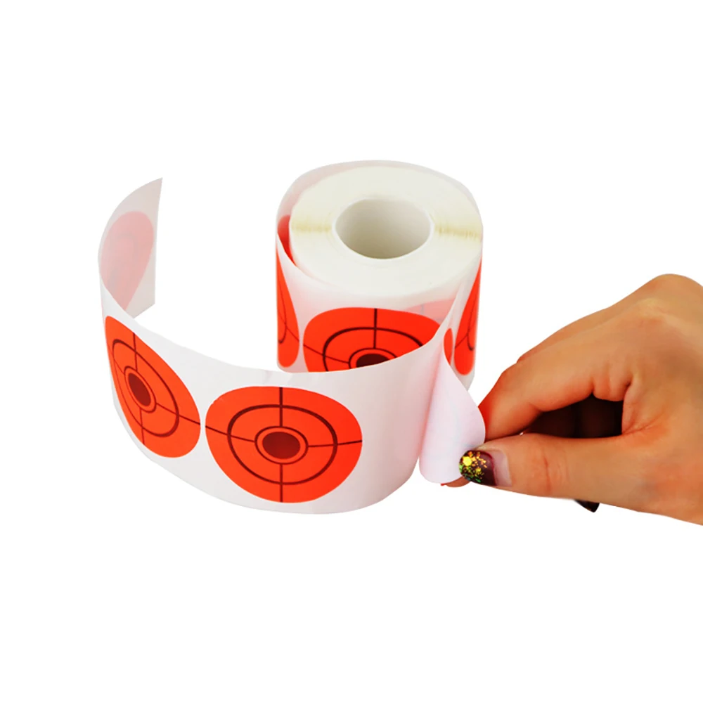 

250pcs Shooting Target Sticker Paper 5cm Self Adhesive Paster For Hunting Training Long Distance Target Adhesive Accessory