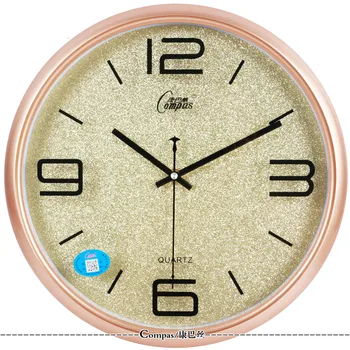 

Silent Gold Wall Clock Nordic Creative Luxury Wall Clock Mechanism Quartz Orologio Parete Kitchen Home Decoration DD55WC