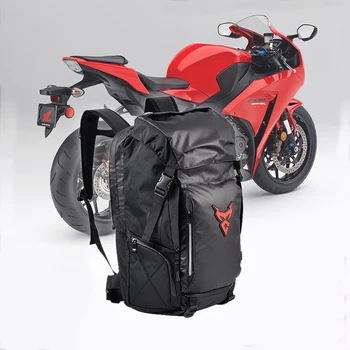 

New Motorcycle Motobike Tail Bag Multi-functional Durable Rear Motorcycle Seat Bag High Capacity Motorcycle Rider Backpack