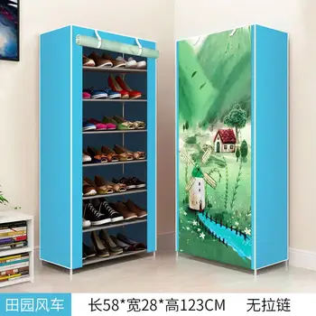 

New Shoe Rack Shoe Tower Organizer Cabinet Stackable Storage Shelf Unit with 4-Tier Durable Shoemaker