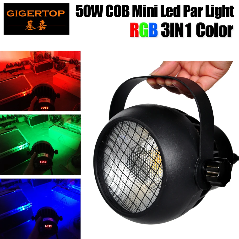 Светодиодный мини-светильник Gigertop TP-P68 50 Вт COB сценический светильник для