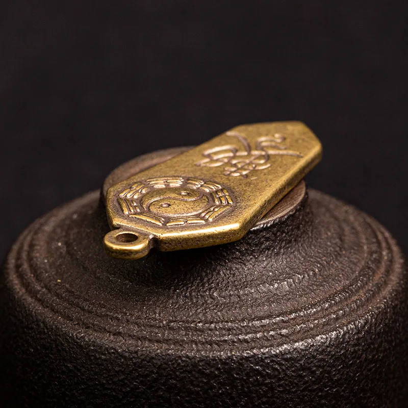 brass tag pendant chinese style (1)