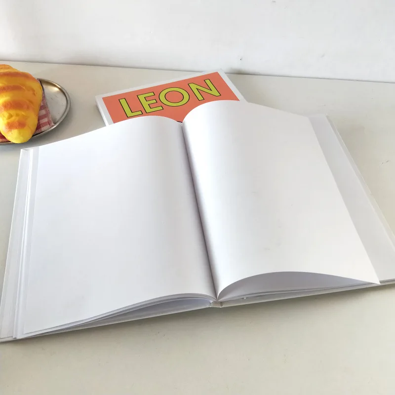 Ins LEON Magazine Notebook Hard Case Creative Stationery Posing Props Books Ins LEON Magazine Notebook Hard Case Creative Stationery Posing Props Books