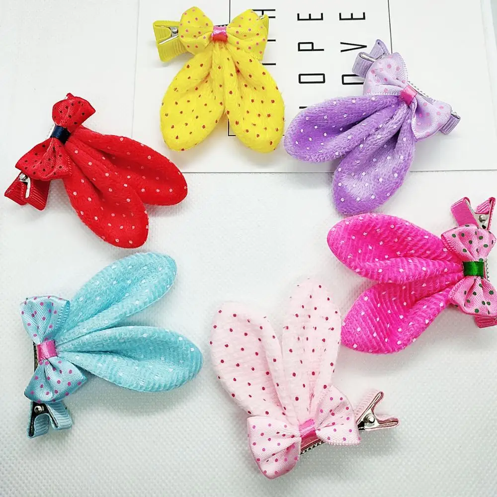 2 шт. заколка для волос с кроличьими ушами|dog hair accessories|accessories petspet accessories |