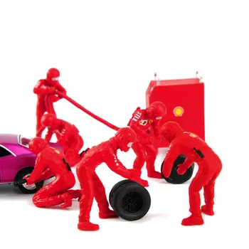 

1/43 Scene Action figure model Repair Refueling Tools Tire Doll Scene Props