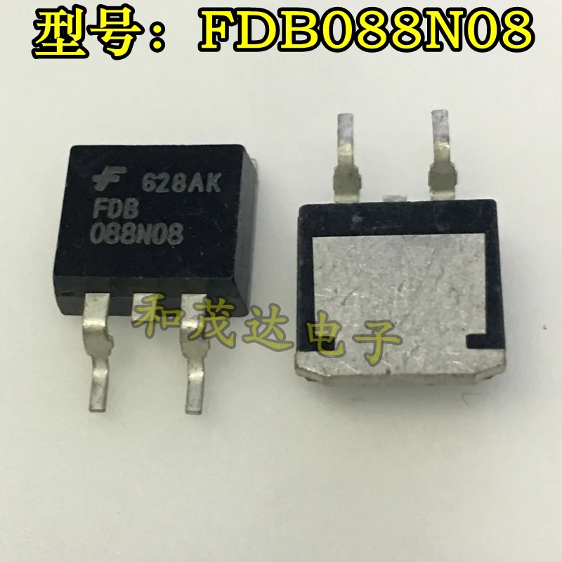 5 шт/FDB088N08 до-263 TO263