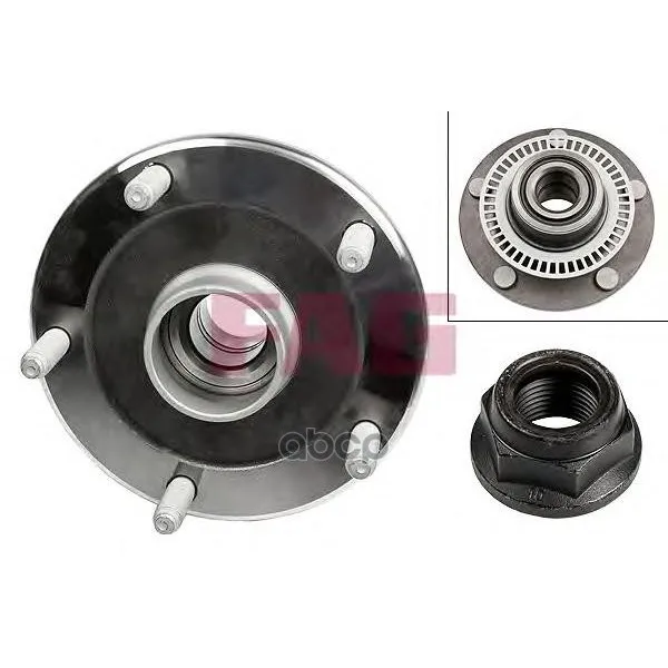 Ступица Колеса Задн Ford: Transit 00-, Привод На Передние Колеса, С Abs Fag арт. 713678660