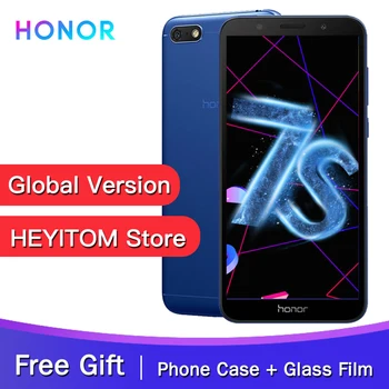 

In Stock Global Version Honor 7S MT6739 Quad Core Google Play Smartphone 2GB 16GB 13MP Rear 5.45" 18:9 Screen Camera