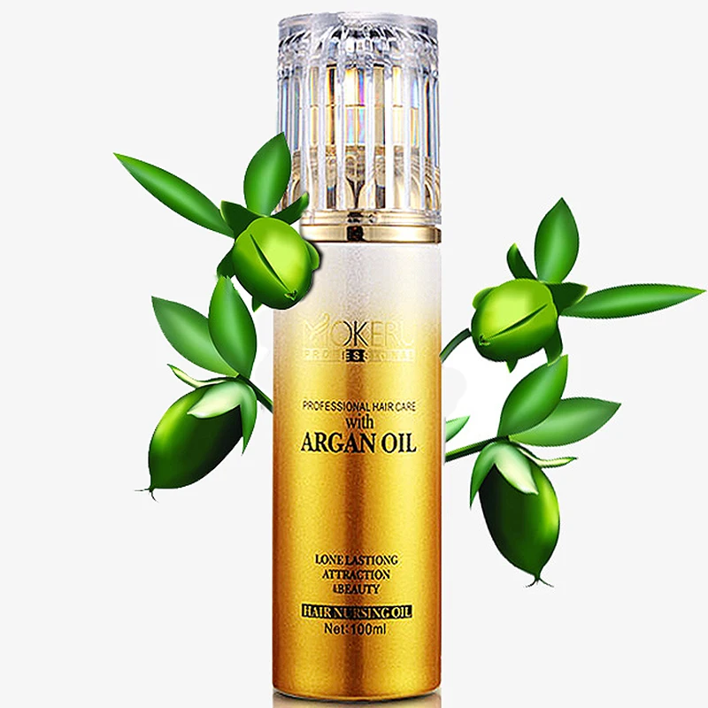Mokeru 100ml 100% Essencial Oil for hair care Argan oil make hair smooth shiny Morocco oil herbal hair regrowth treatment Mokeru 100ml 100% Essencial Oil for hair care Argan oil make hair smooth shiny Morocco oil herbal hair regrowth treatment