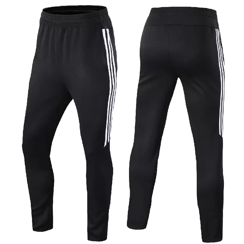 running trousers with zip pocket