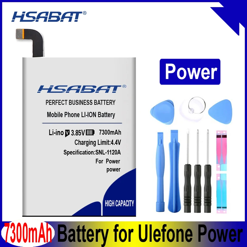 HSABAT 7300 мАч батарея для Ulefone power батареи