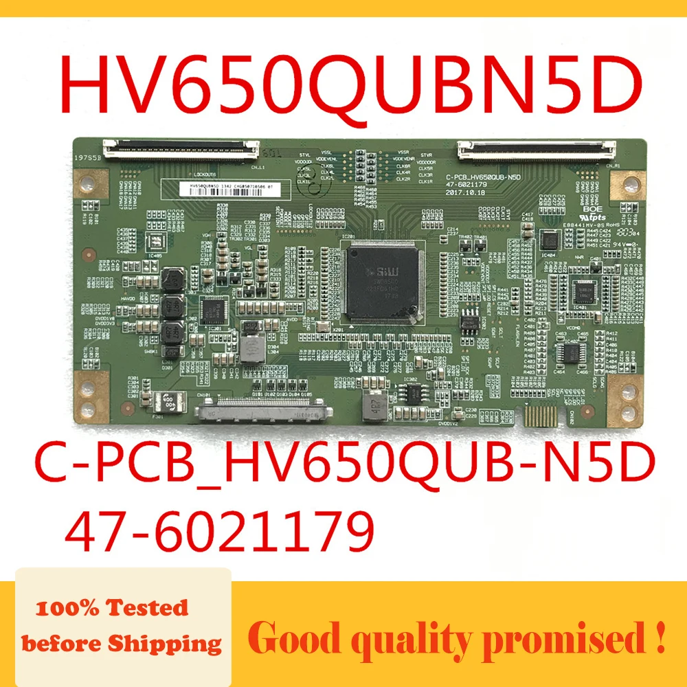 

HV650QUBN5D C-PCB_HV650QUB-N5D 47-6021179 T CON BOARD For 4K Display Equipment Original Logic Board Replacement Board Good Test