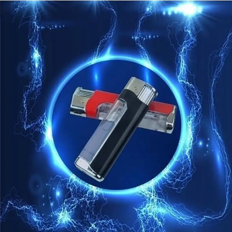 Impactante encendedor truco de broma Prop novedad broma fiesta de Halloween Favor juguete regalo fumador broma adultos divertido bajo de seguridad actual