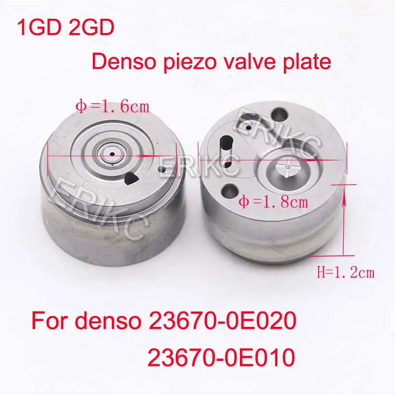 G4 1GD 2GD пьезо топливный инжектор Форсунка клапан пластины для Denso Toyota Hilux 295040 9440 23670