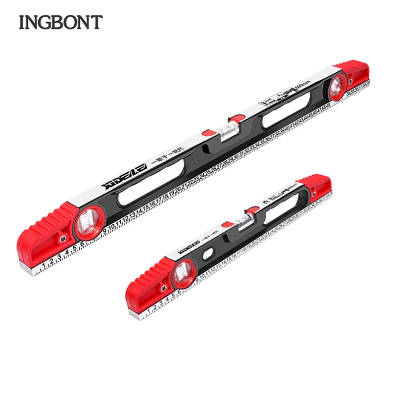 Precision Laser Level Ruler Measurement Instrument Aluminum Level For Instrumentation 300MM 400MM 600MM 800MMMeasuring Tools